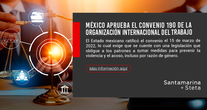 México aprueba el Convenio 190 de la Organización Internacional del Trabajo