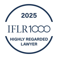 2025 IFLR1000 Highly Regarded Lawyer 1