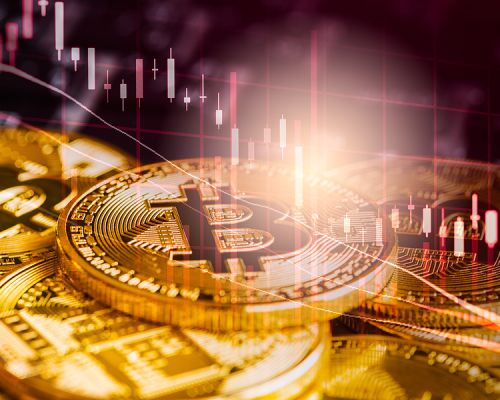 bigstock Modern Way Of Exchange Bitcoi 467716495